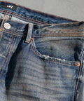 12oz SOFT DENIM 5P STRAIGHT(vintage processing)