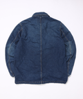 DENIM COACH JACKET/INDIGO LIGHT