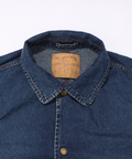 DENIM COACH JACKET/INDIGO LIGHT