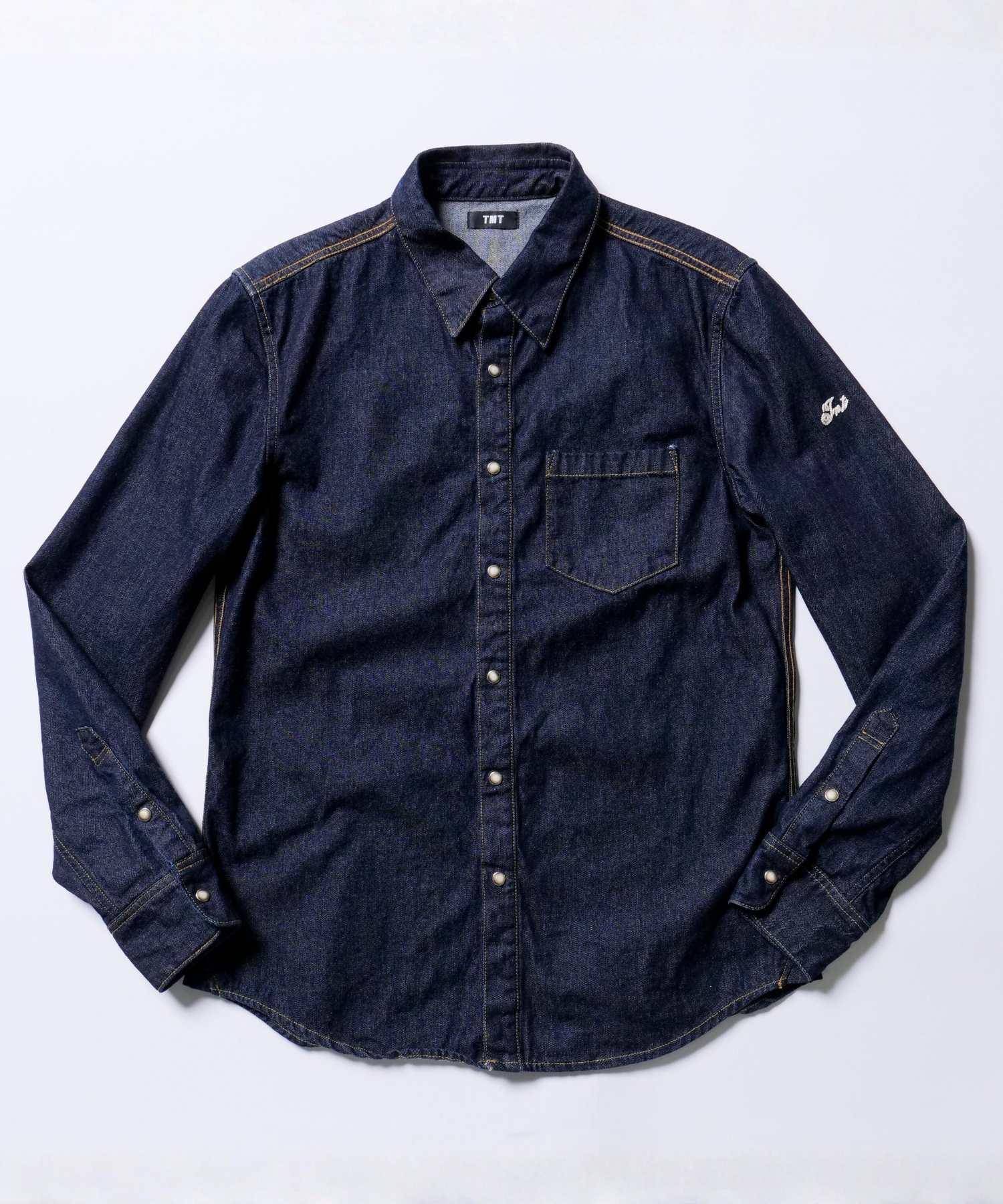 TMT デニム長袖シャツ　10oz DENIM SHIRTS 24AW 10oz DENIM SHIRTS（ONE WASH） – TMT OFFICIAL ONLINE STORE