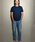 INDIGO COTTON JERSEY S/S TEE/INDIGO