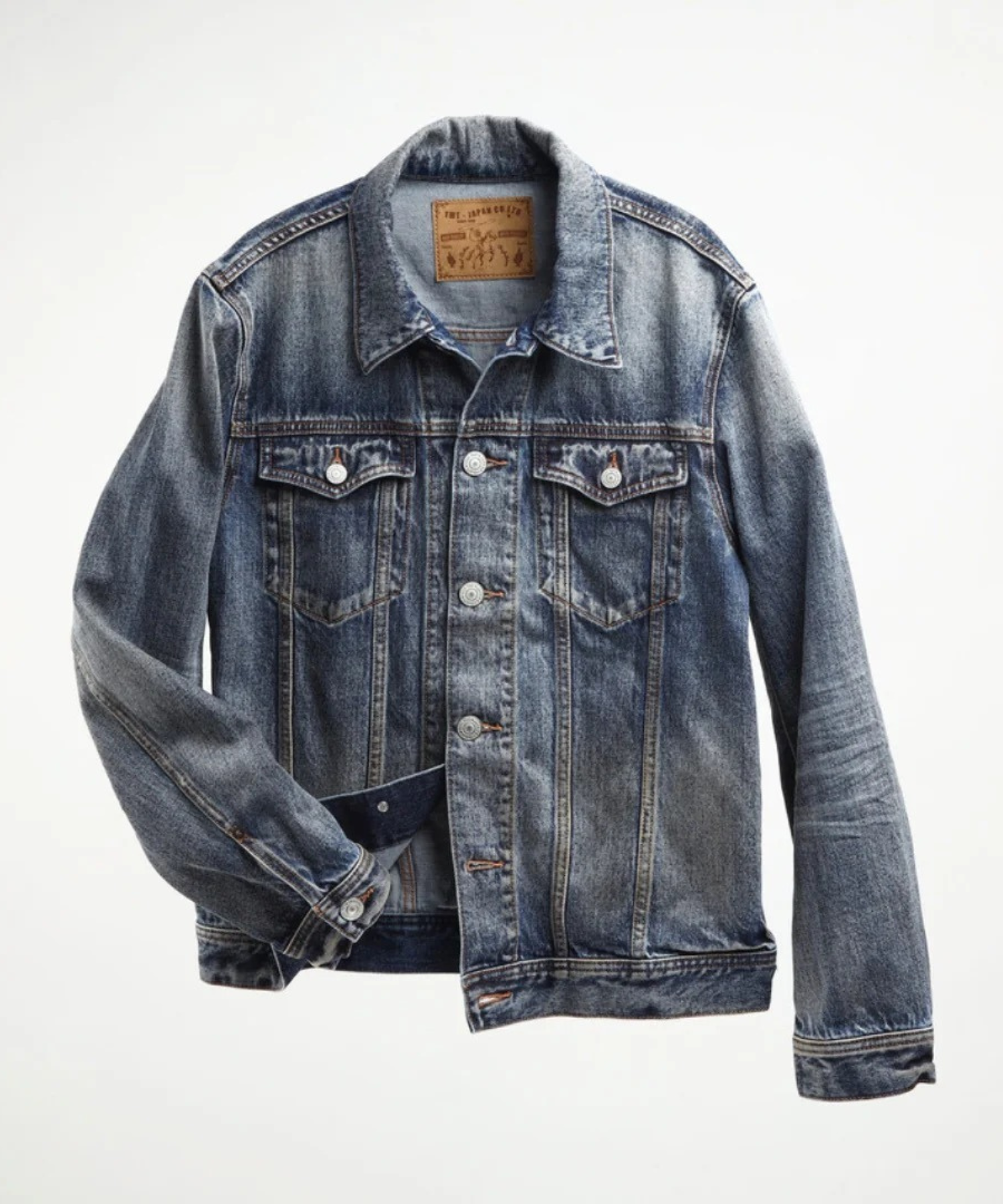 12oz SOFT DENIM TRUCKER JACKET／INDIGO LIGHT – TMT OFFICIAL ONLINE 