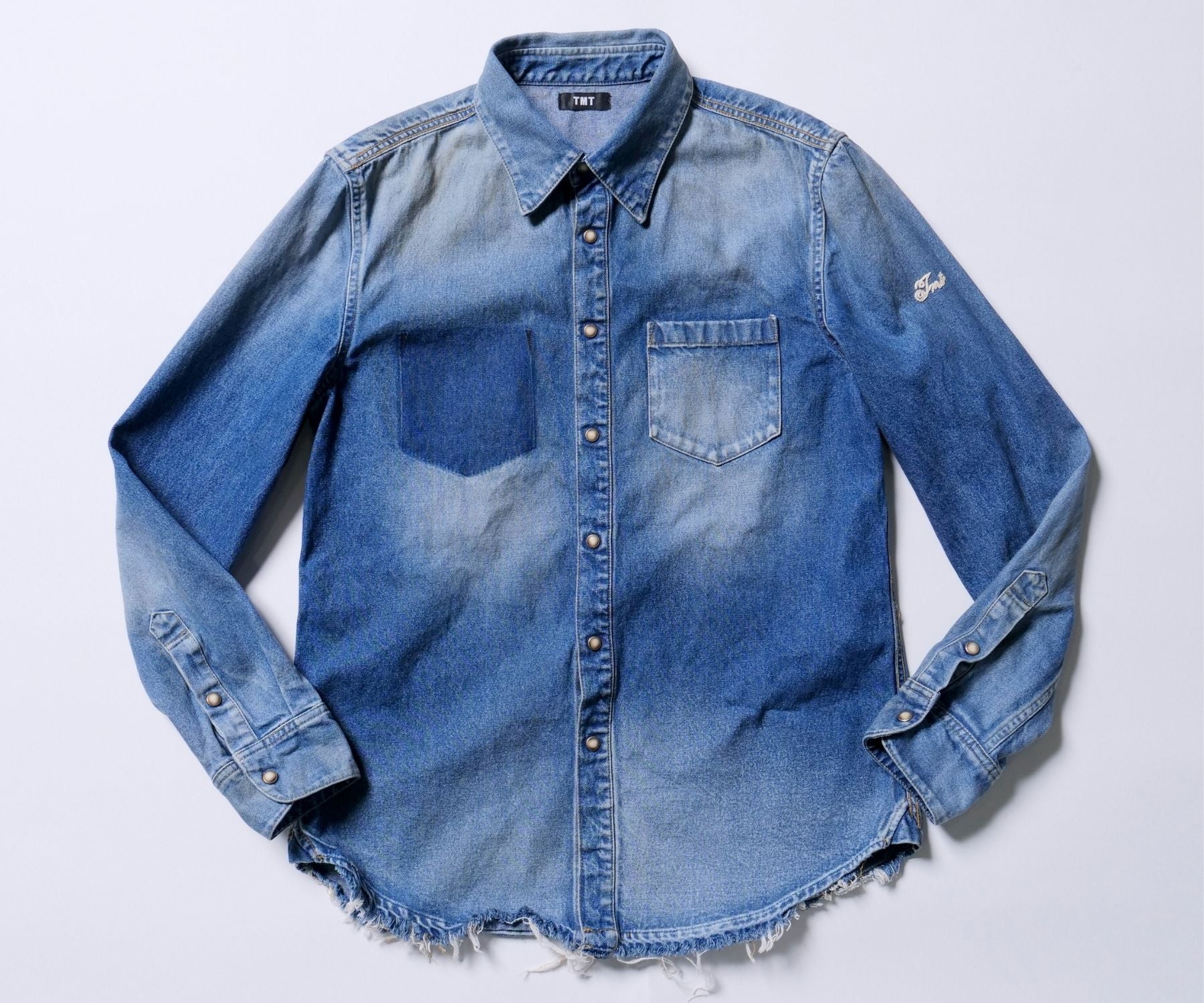 10oz DENIM SHIRTS（GRUNGE） – TMT OFFICIAL ONLINE STORE