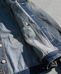 12oz SOFT DENIM TRUCKER JACKET(VINTAGE processing.)