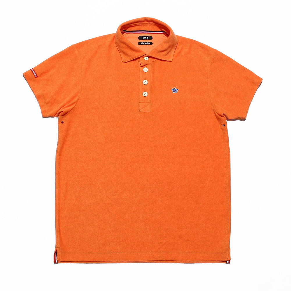 ソフトパイル ポロシャツ（MASKGOLF）／オレンジ