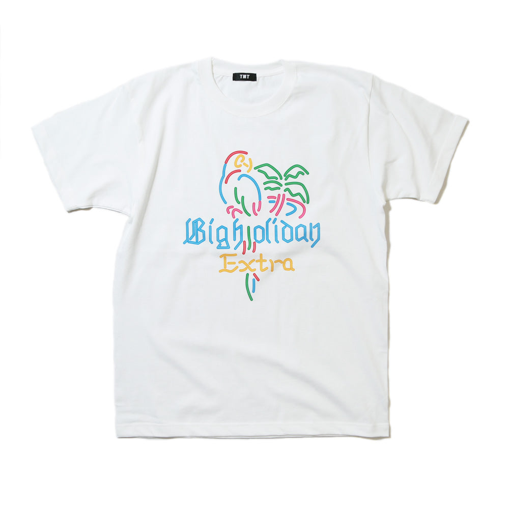 HEAVY JERSEY S/SL TEE(BIGHOLIDAY EXTRA) / WHITE – TMT OFFICIAL