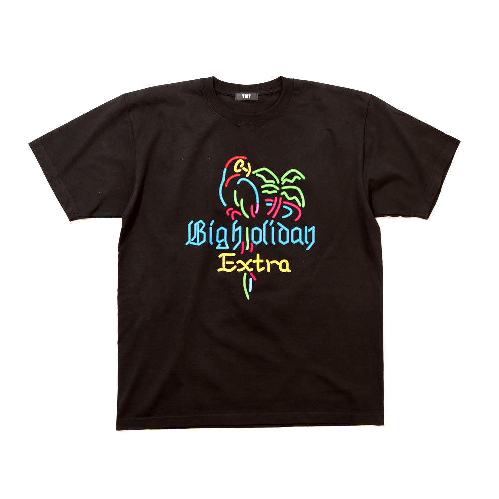 HEAVY JERSEY S/SL TEE(BIGHOLIDAY EXTRA) / BLACK – TMT OFFICIAL