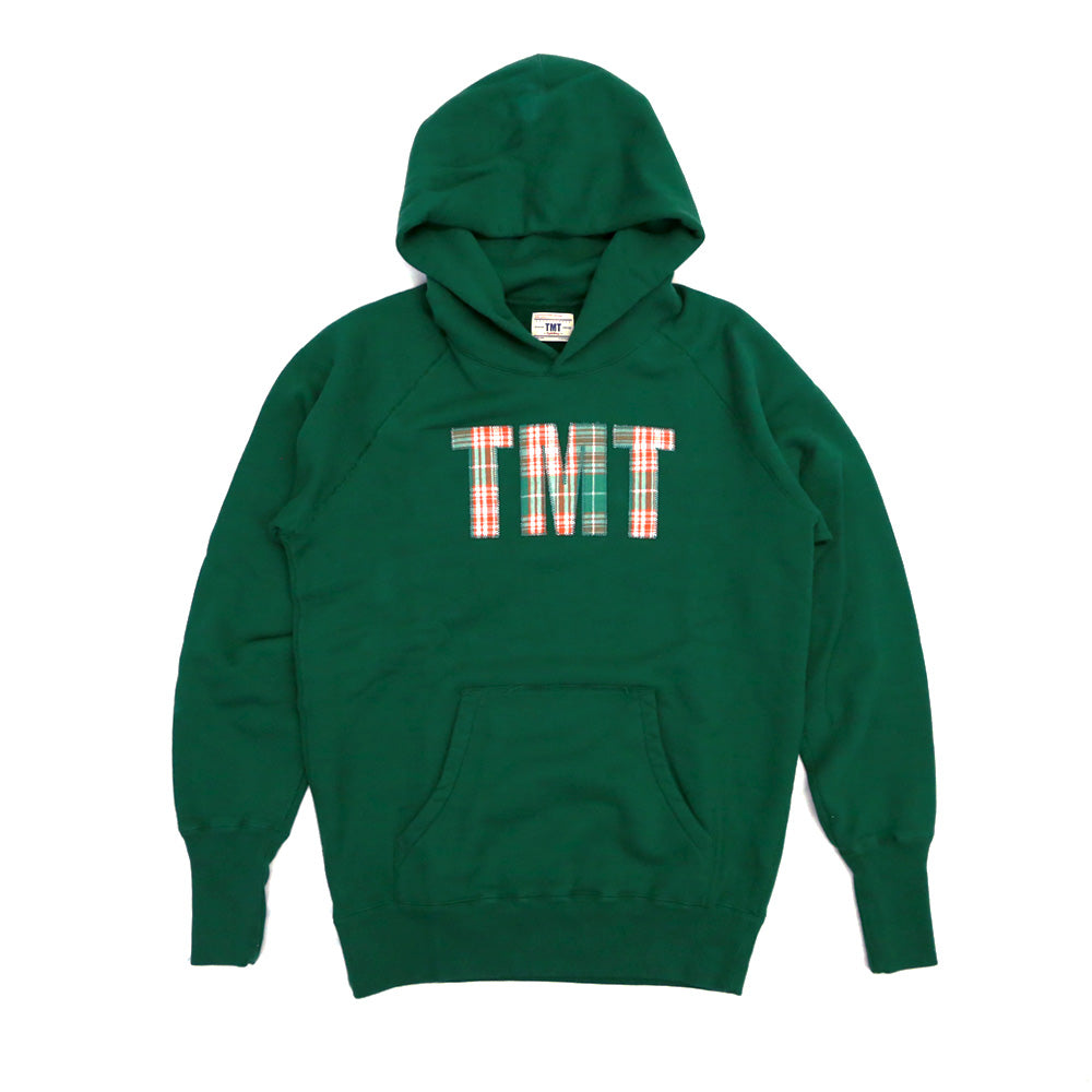 FRENCH TERRY HOODIE( APPLIQUE TMT) / GREEN – TMT OFFICIAL ONLINE STORE