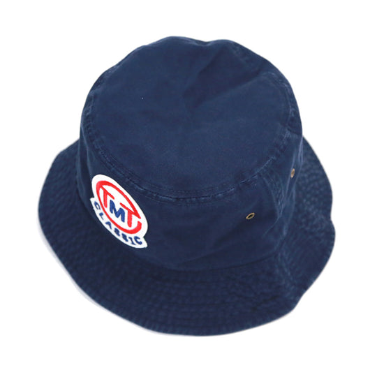 CIRCLE LOGO BUCKET HAT / NAVY