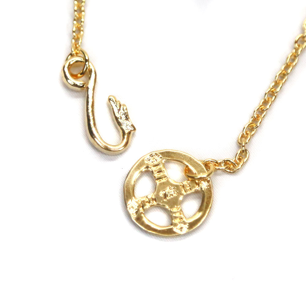EAGLEHOOK&CIRCLE CHAIN(LONG)/GOLD – TMT OFFICIAL ONLINE STORE