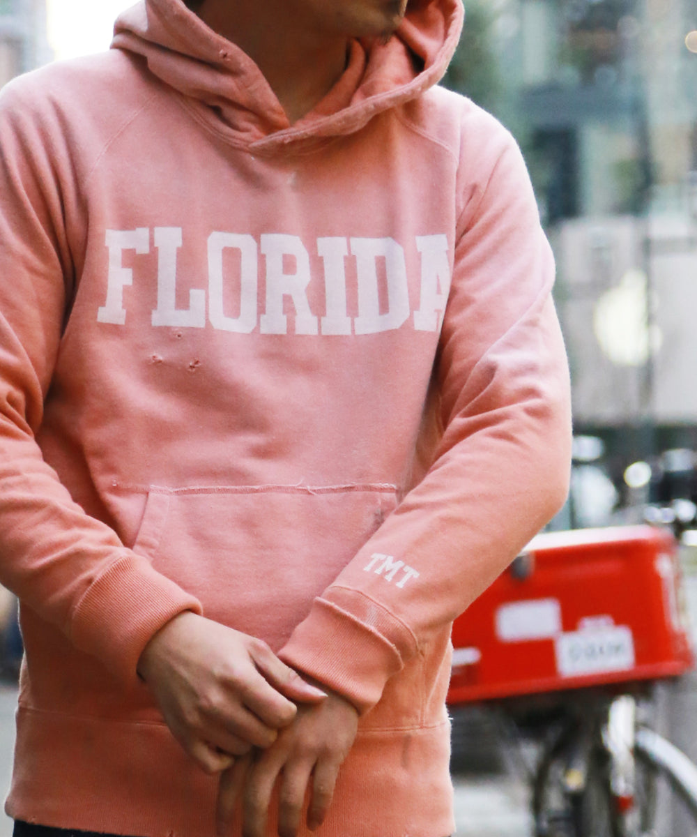 TMTティーエムティー】CALIFORNIA COTTON HOODIE(FLORIDA)／ORANGE