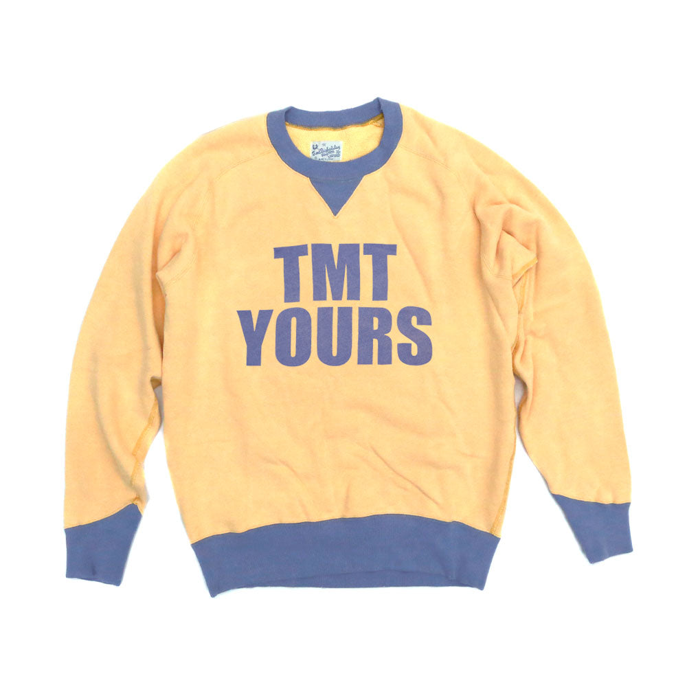 SOFT SWEAT VINTAGE COLORWAYS SHIRTS(TMT YOURS) / YELLOW – TMT