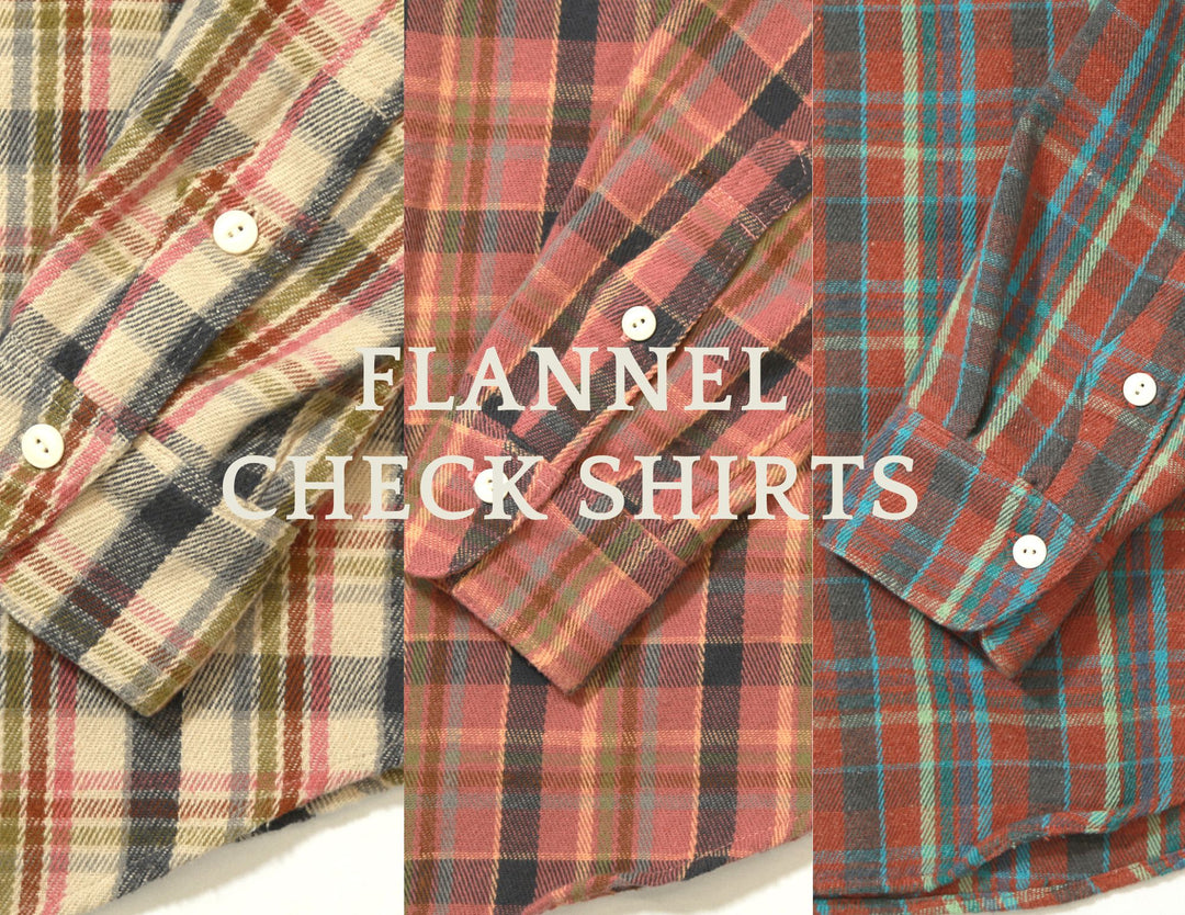 FLANNEL CHECK SHIRTS