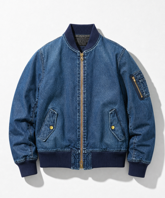 【10月上旬発送予定】MA-1 DENIM JACKET