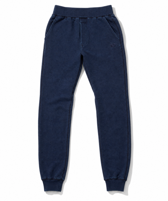 SLIM SWEAT PANTS（indigo dye）