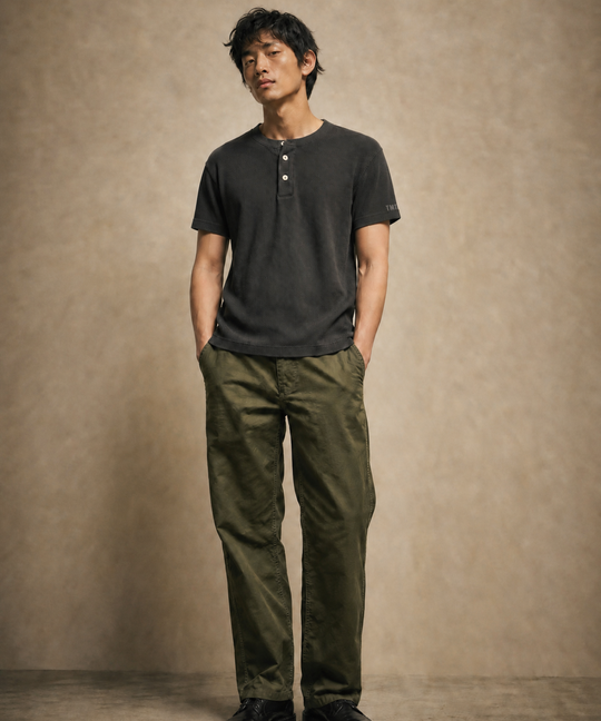 HENRY NECK TEE