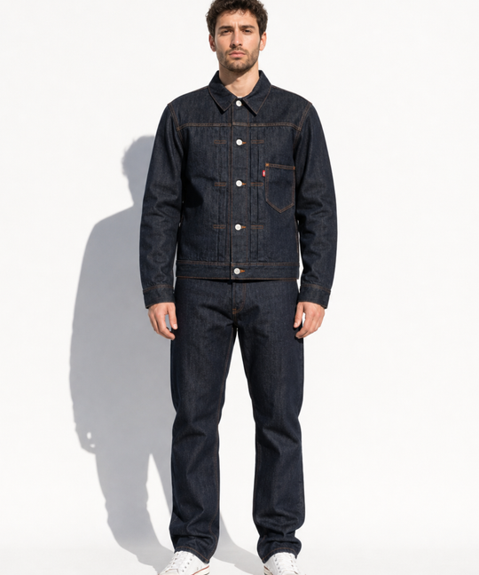 【HQ DENIM】 TRUCKER JACKET(TYPE 506XX)