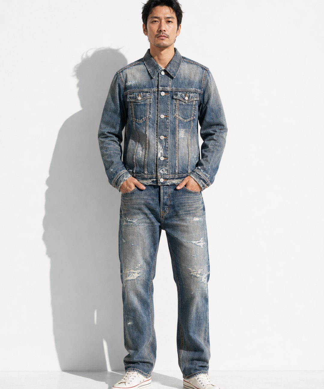 12oz SOFT DENIM TRUCKER JACKET（VINTAGE processing.）