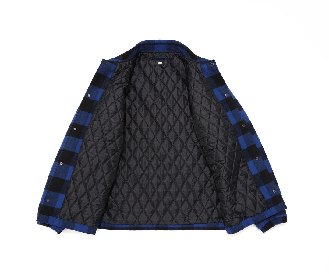 BUFFALOCHECK COACH JACKET／BLUE