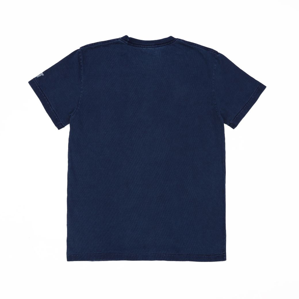 INDIGO COTTON JERSEY S/S TEE／INDIGO