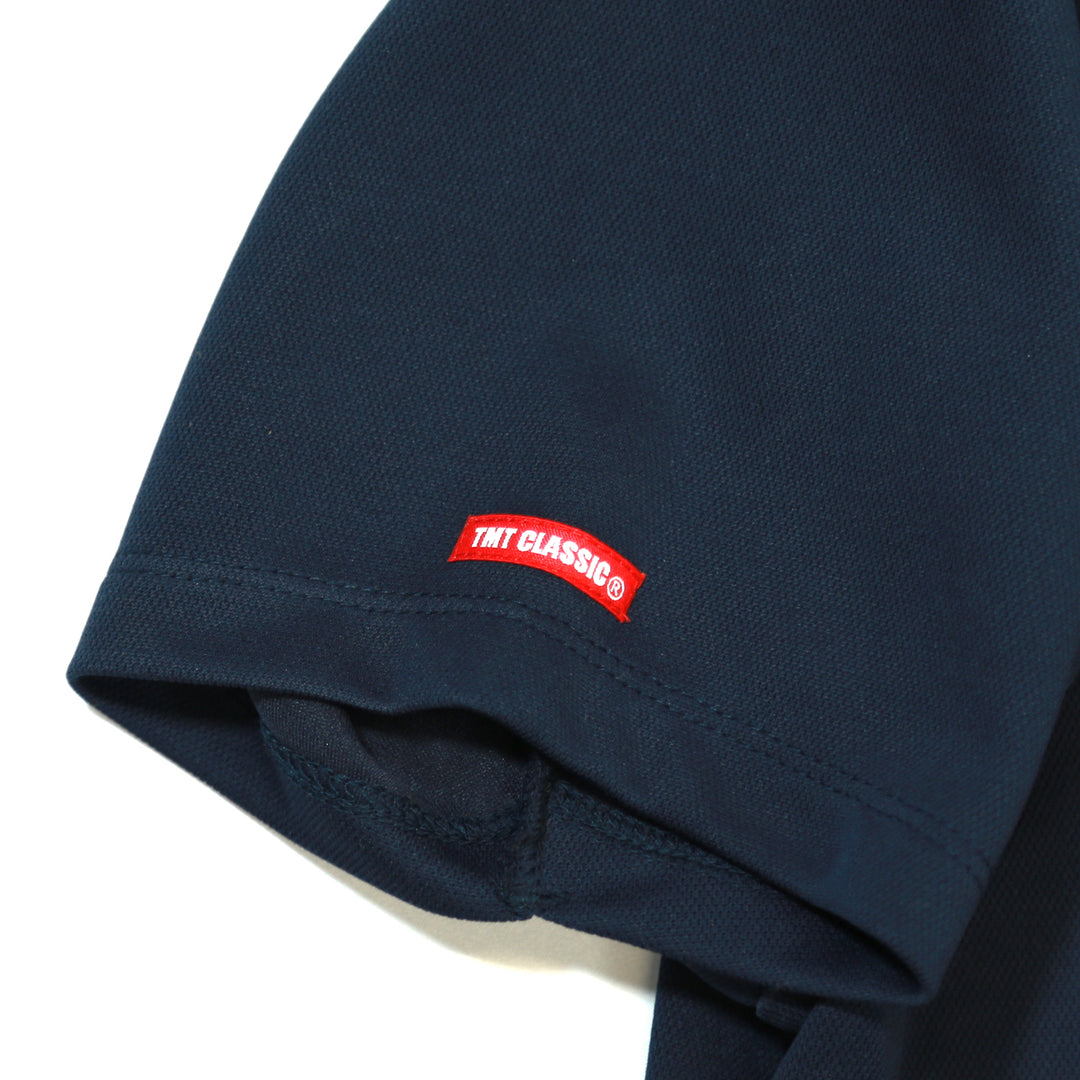 MICRO MOSS STITCH POLO SHIRTS／NAVY