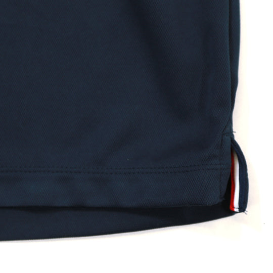 MICRO MOSS STITCH POLO SHIRTS／NAVY