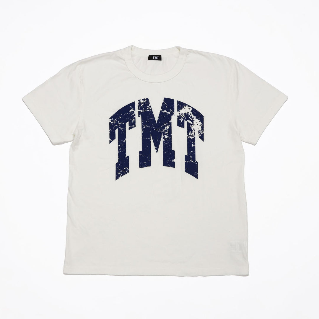 SOFT COTTON S/SL TEE(BIG LOGO)／WHITE