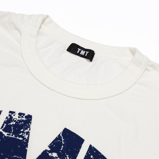 SOFT COTTON S/SL TEE(BIG LOGO)／WHITE