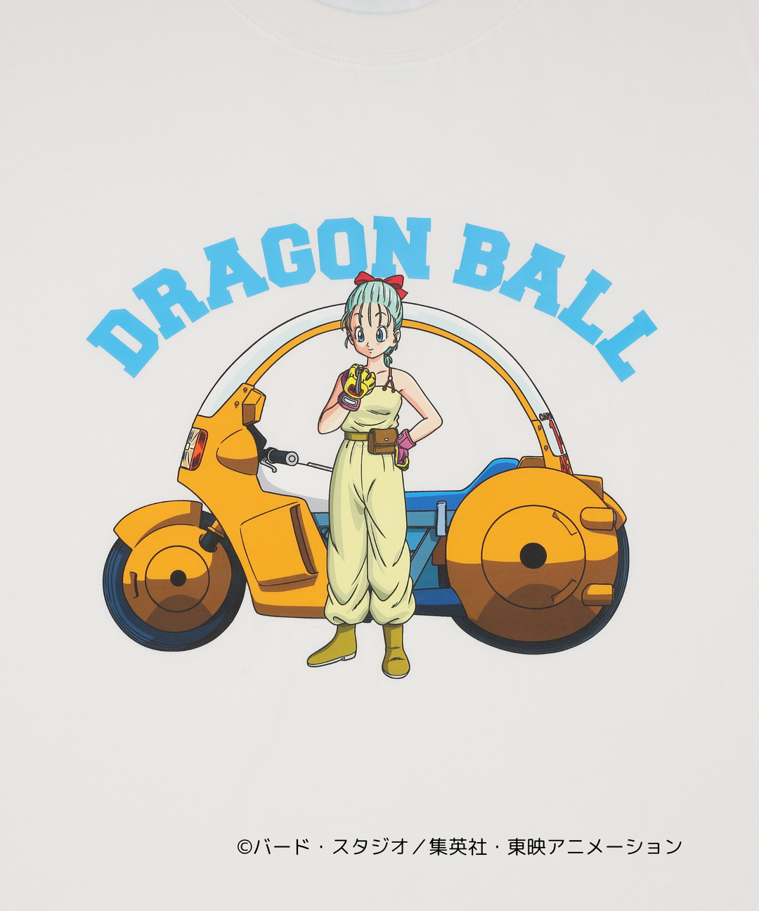 【TMT×DRAGON BALL】  コットンTシャツ（ブルマ②）