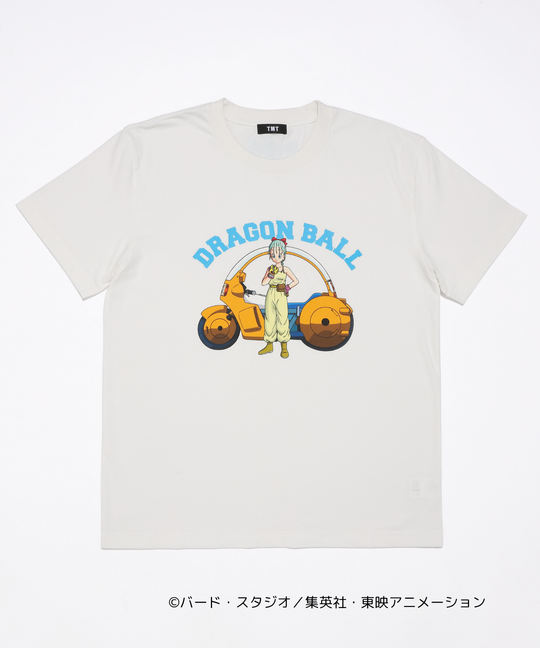 【TMT×DRAGON BALL】  コットンTシャツ（ブルマ②）