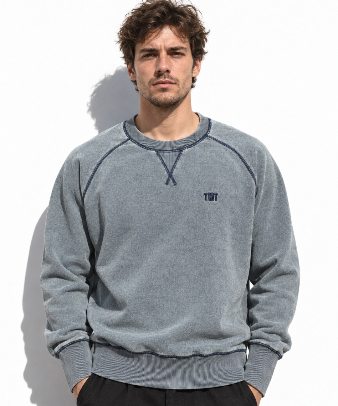 PULL OVER SWEAT（INDIGO）