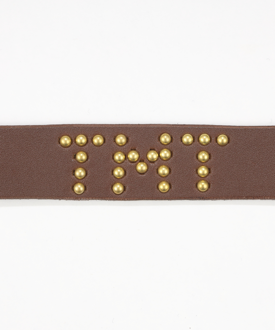 【8月中旬発送予定】STUDS NARROW BELT