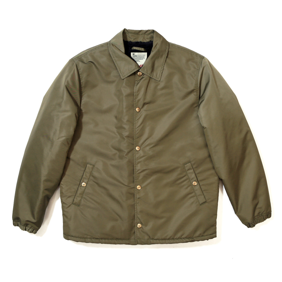 BIG LOGO NYLON BOA JACKET／ KHAKI