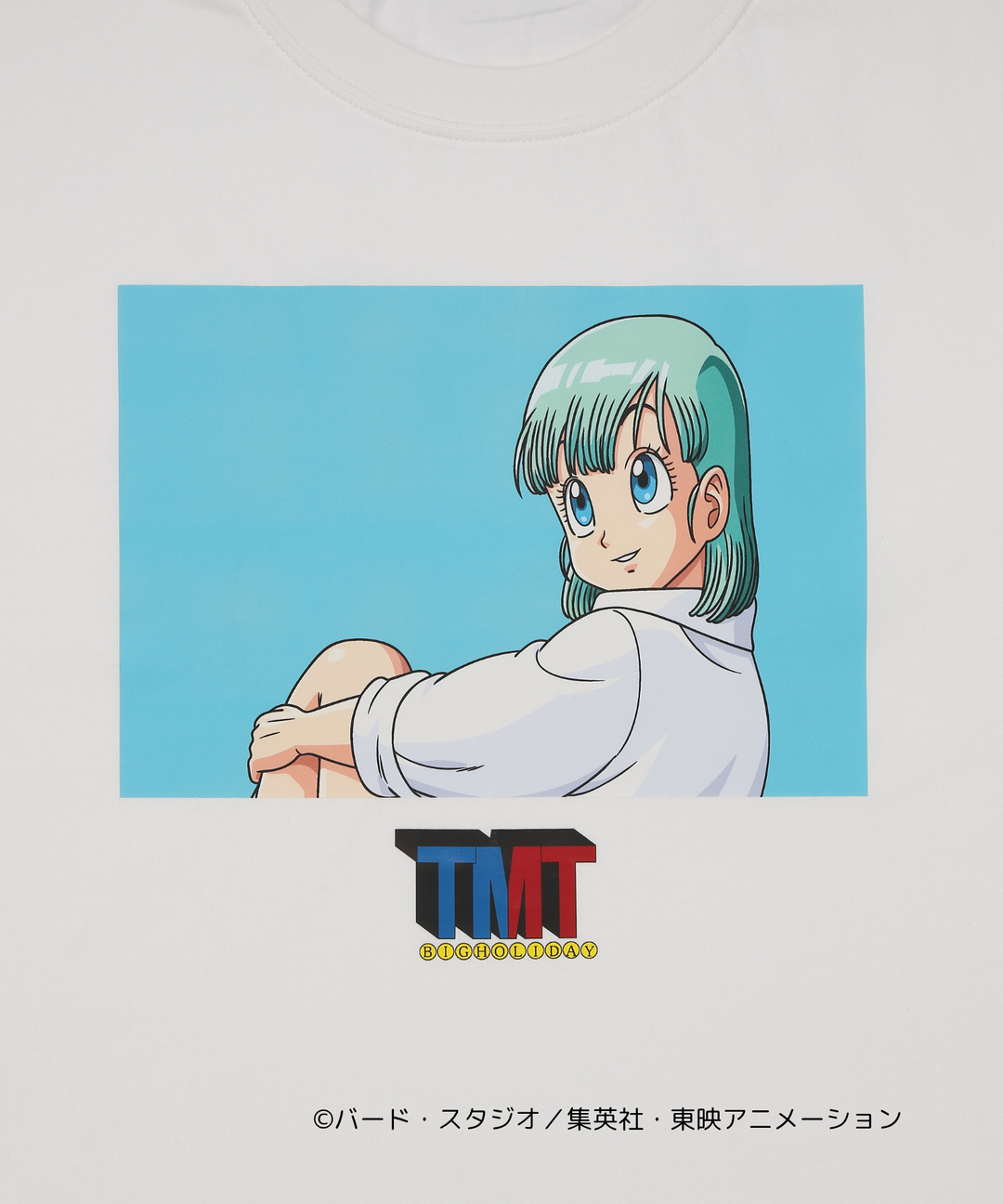 【TMT×DRAGON BALL】  コットンTシャツ（ブルマ①）