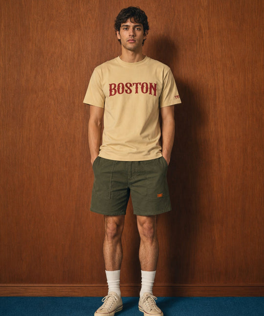 CORDUROY SHORT PANTS