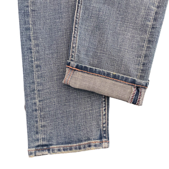 STRETCH DENIM 5P SLIM-FIT TAPERED / INDIGO LIGHT