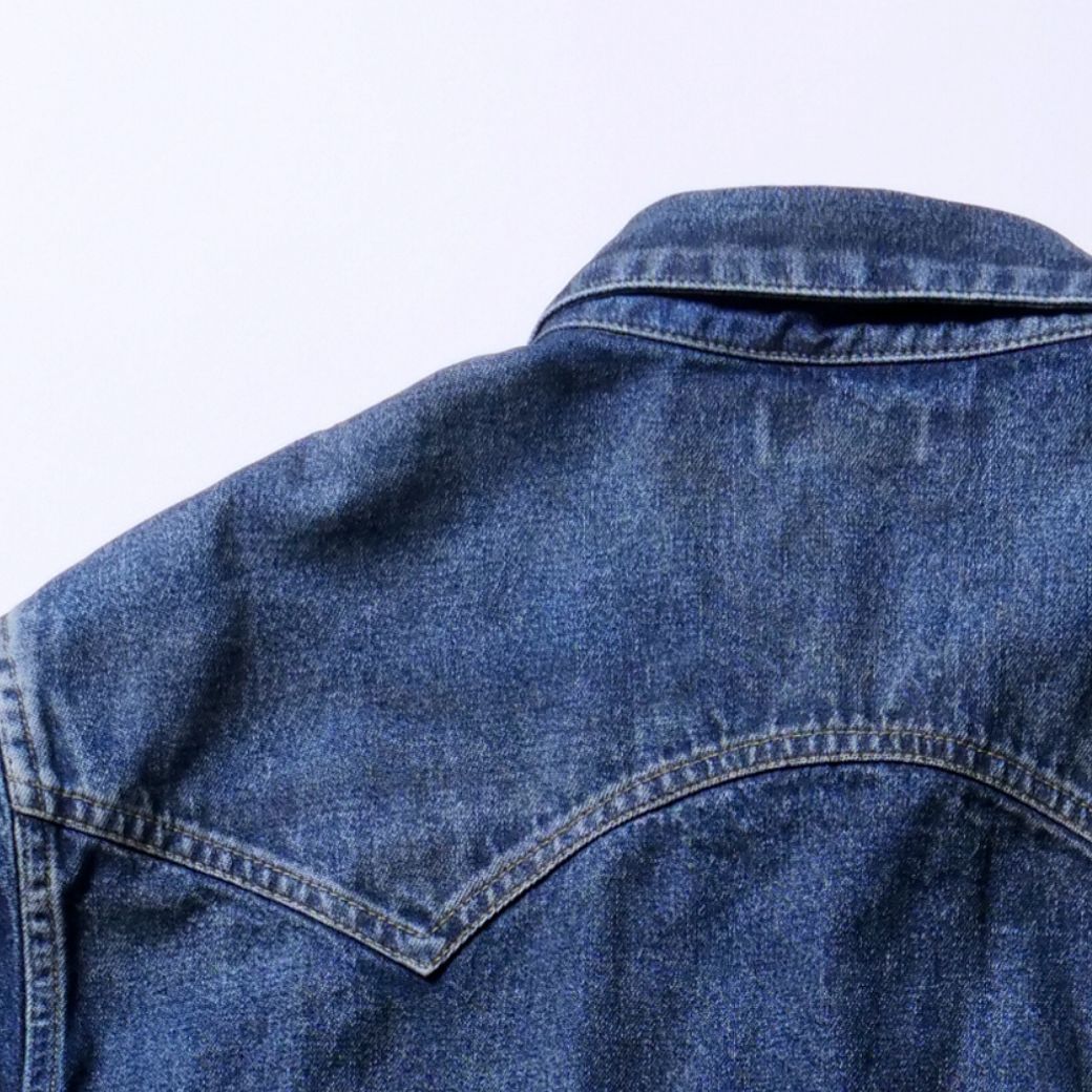 10oz DENIM SHIRTS（VINTAGE FINISH）