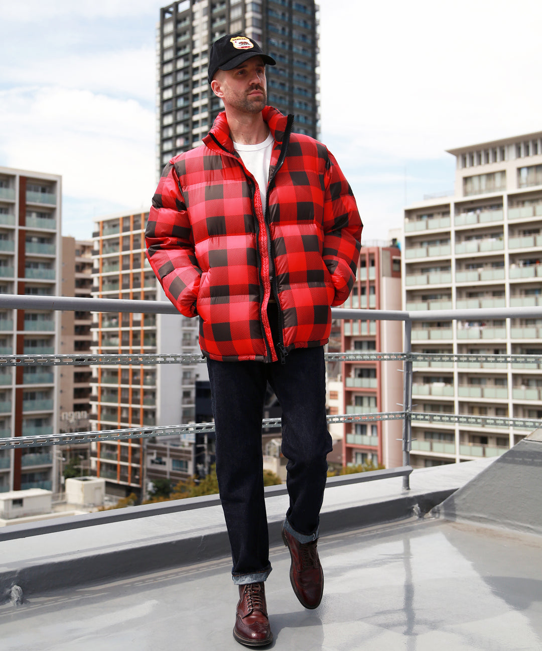 BUFFALO CHECK DOWN JACKET