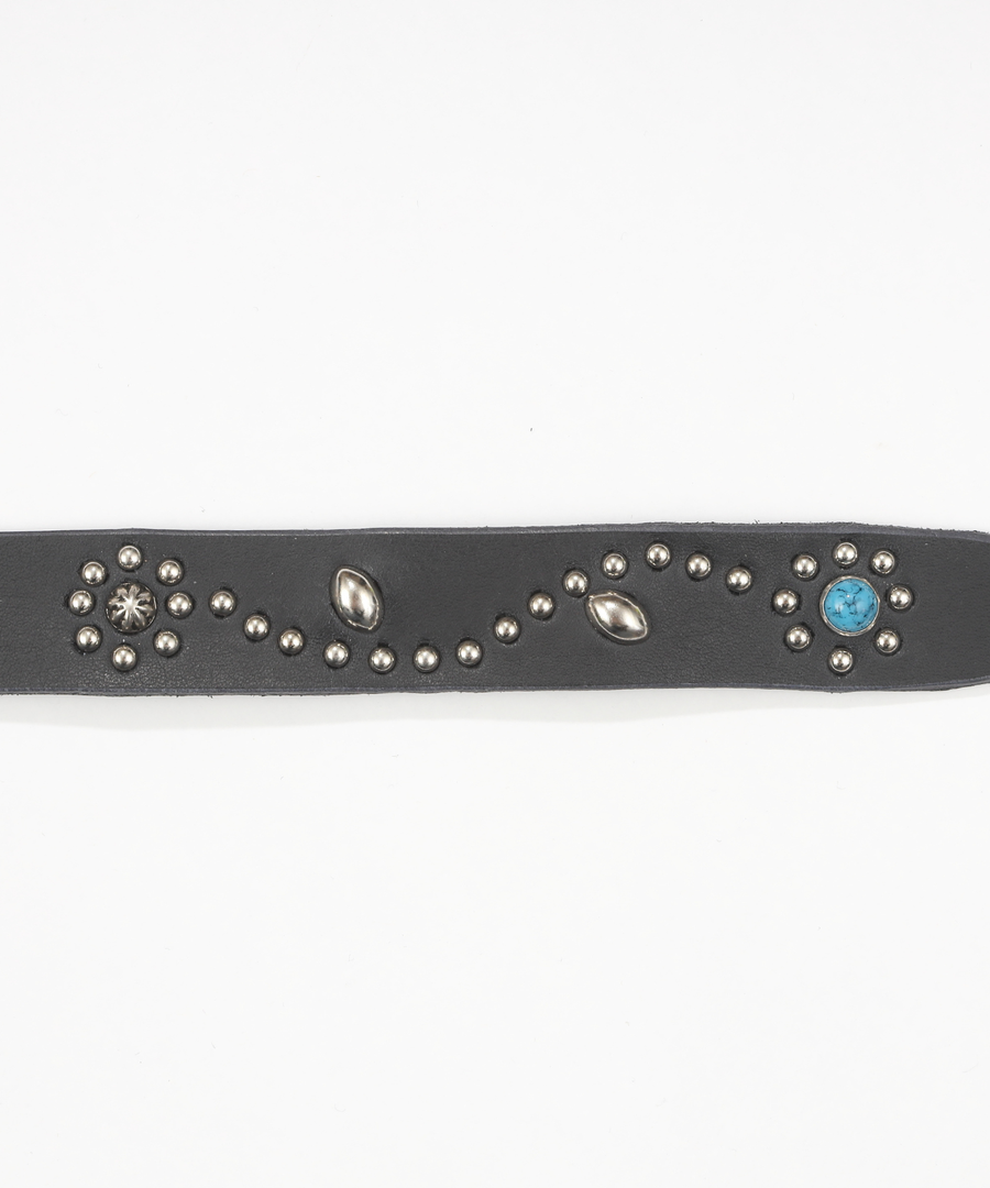 【8月中旬発送予定】STUDS NARROW BELT