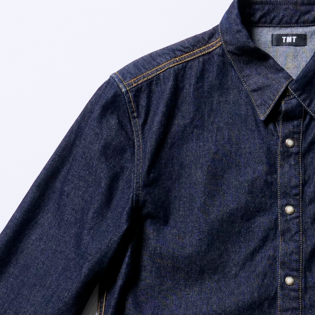 10oz DENIM SHIRTS（ONE WASH）