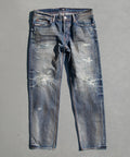12oz SOFT DENIM 5P STRAIGHT（vintage processing）