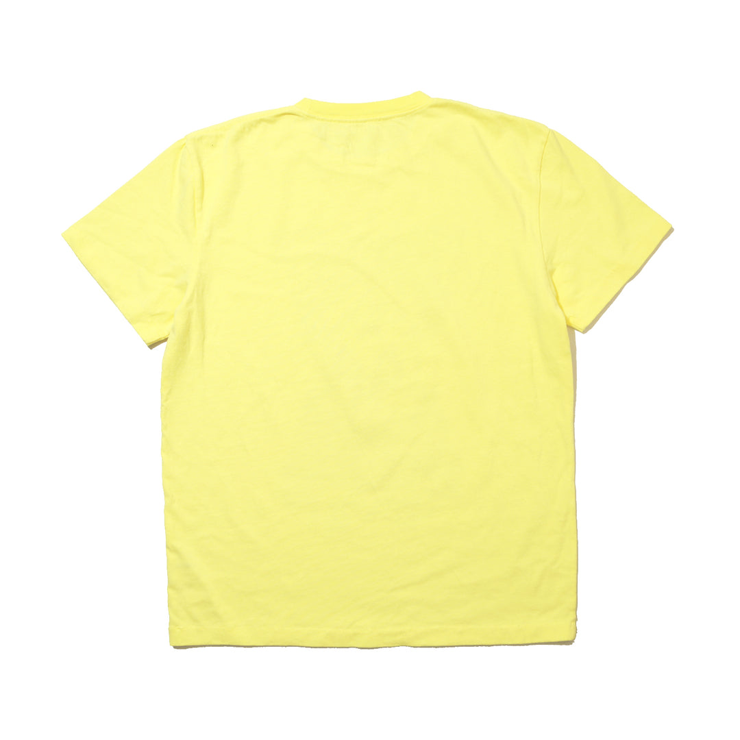 DRY COTTON JERSEY  S/STEE( BASKET BABY)／ YELLOW