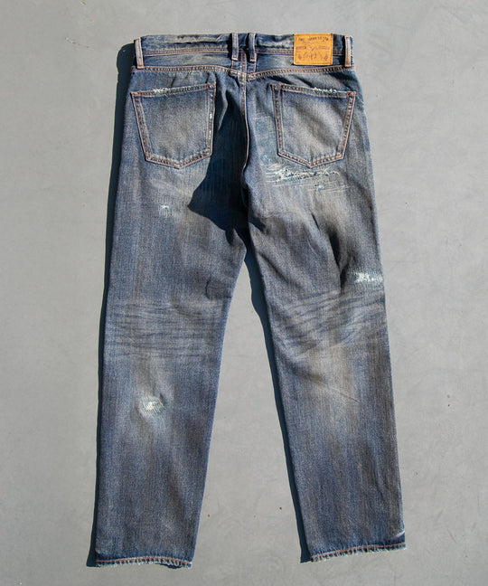 【2026年3月中旬発送】12oz SOFT DENIM 5P STRAIGHT（vintage processing）