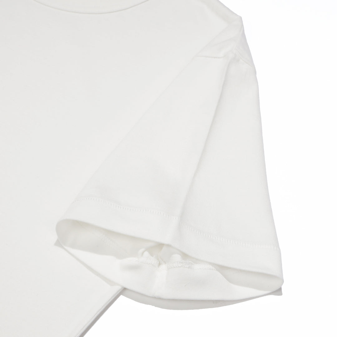 【12月末発送予定】DRY COTTON S/SL TEE(TMT YOURS)／WHITE