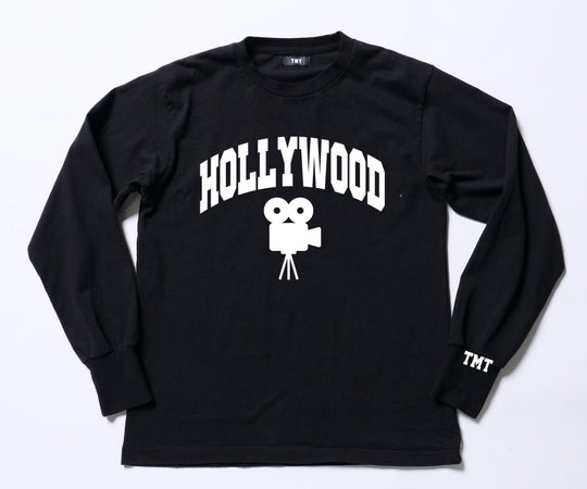 DRY COTTON JERSEY  L/S TEE　( HOLLYWOOD）