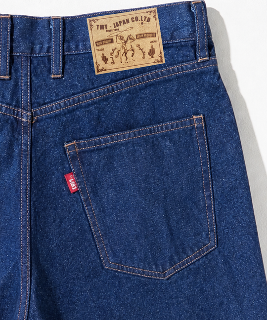 DENIM SHORT PANTS (ONE WASH)