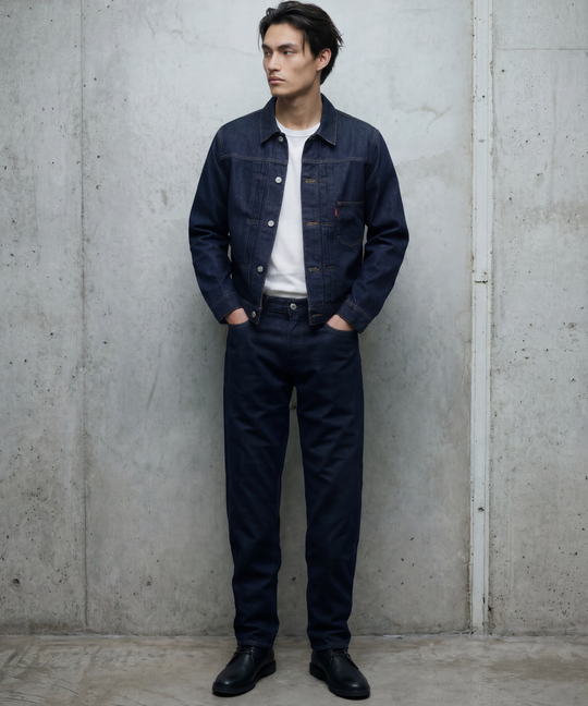 【HQ DENIM】 TRUCKER JACKET(TYPE 506XX)