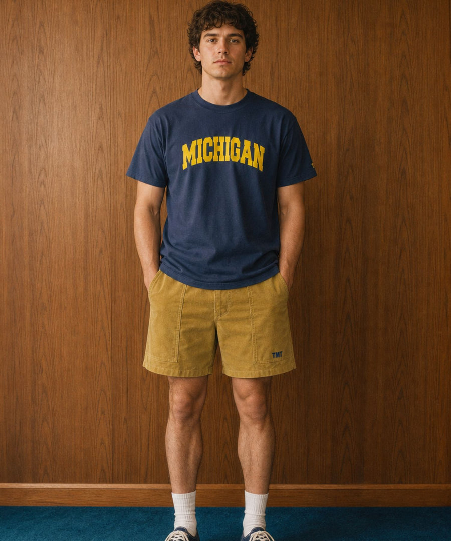 CORDUROY SHORT PANTS