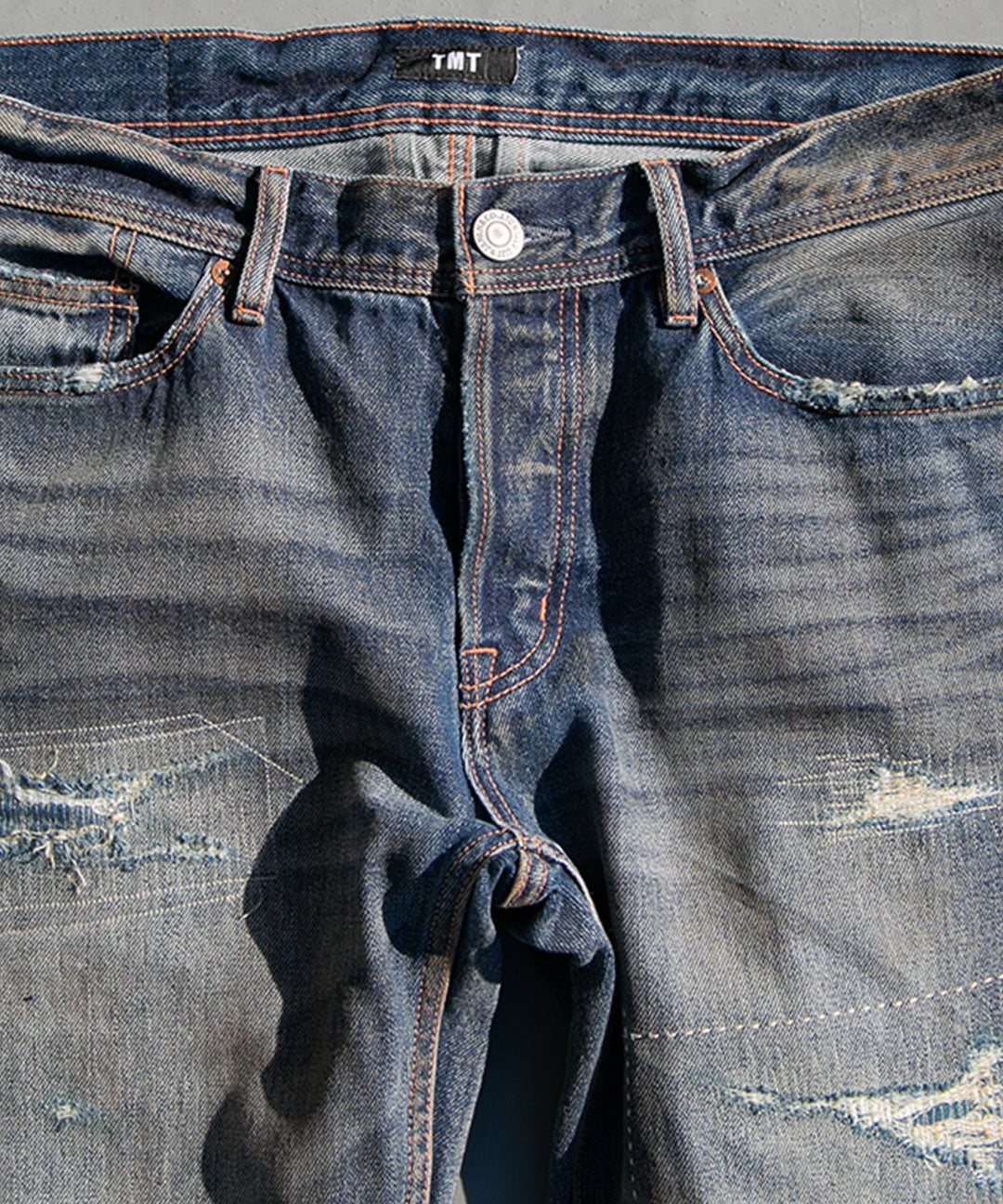 【2026年3月中旬発送】12oz SOFT DENIM 5P STRAIGHT（vintage processing）