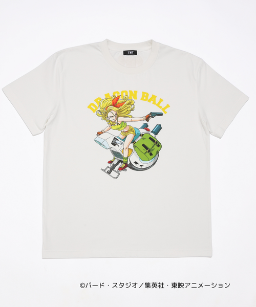 TMT × DRAGON BALL コットンTシャツ 人魚 ランチ TMT×DRAGON BALL】 コットンTシャツ（ランチ） – TMT OFFICIAL ONLINE